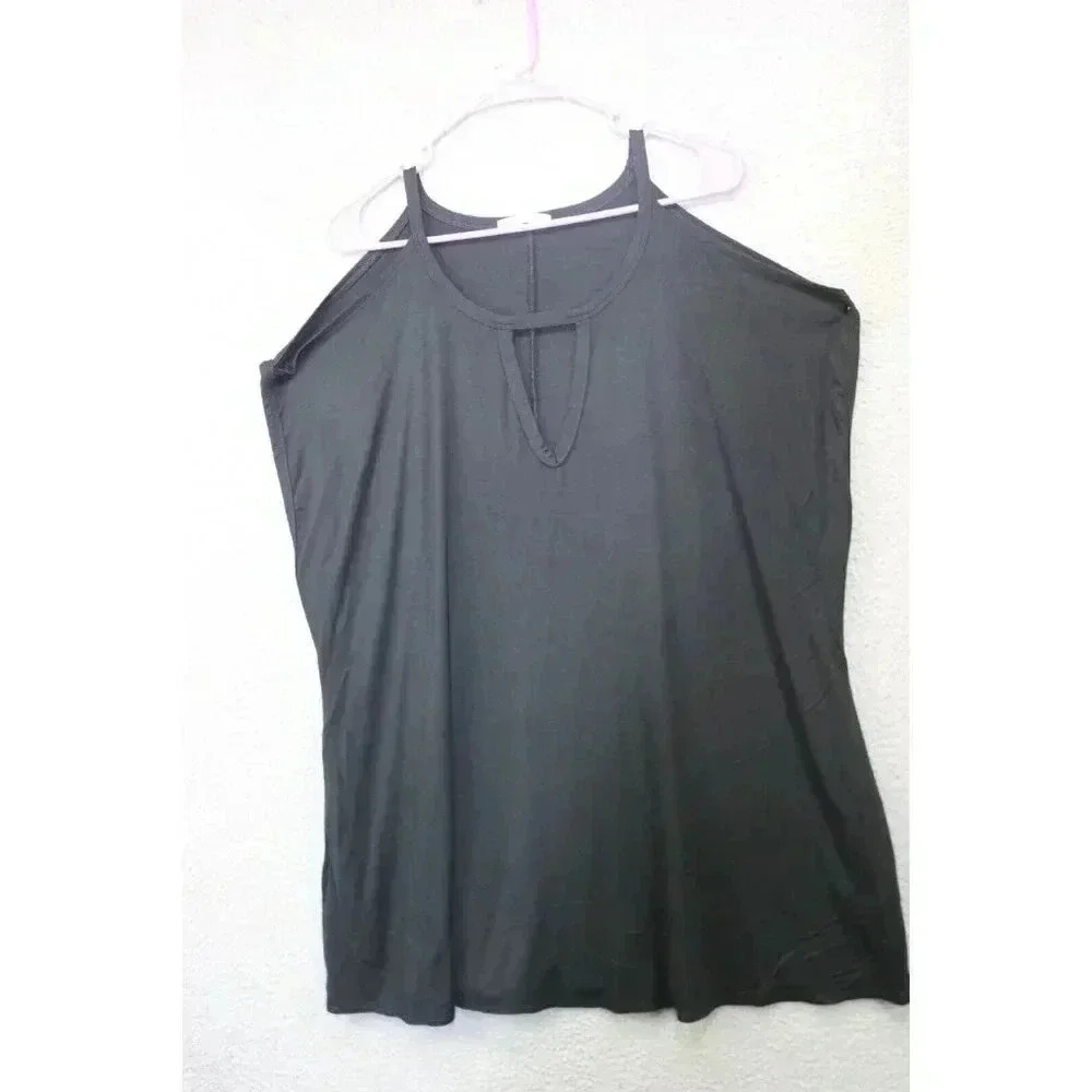 Robin Piccone Black Cover-up-Beachy-Size Medium